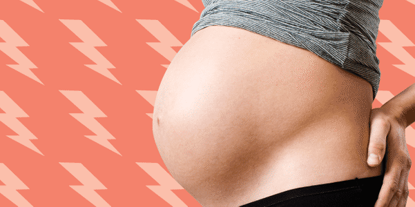 dor no ligamento redondo durante a gravidez, quando não está grávida